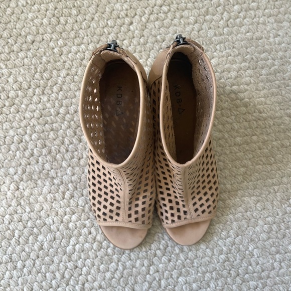 Kelsi Dagger peep toe booties - Picture 2 of 5